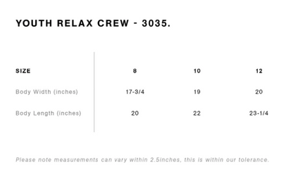 HSBL - Embroidered Crewneck Sweatshirt - Adult/Youth/Women's