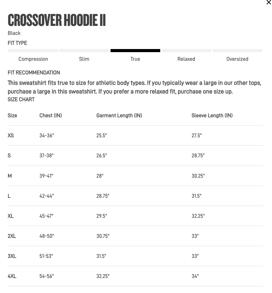 Middle School Golf - Crossover Hoodie - Adult/Youth