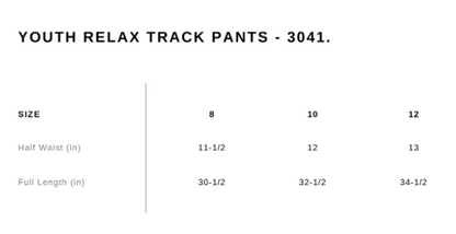 HHA  -  3D Embroidered Fleece Jogger - Youth
