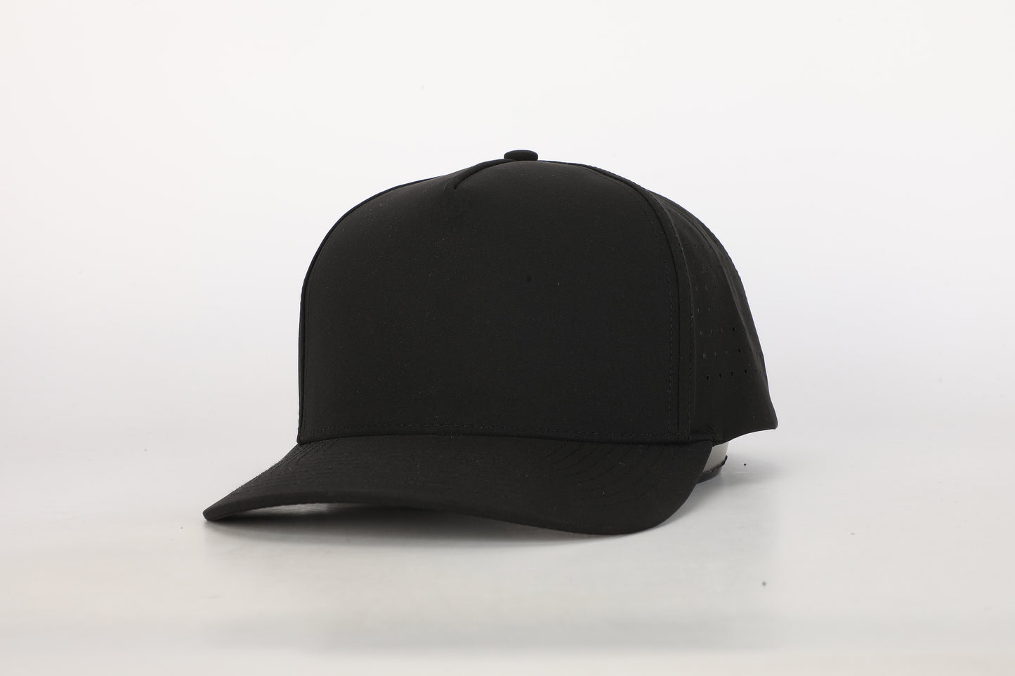 Boys Golf - 3D Embroidery Hat - Black on Black - XL