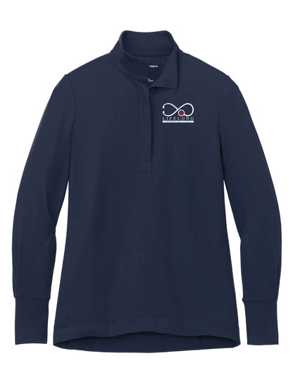 Lifelong - Navy Fairway Stretch 1/4-Zip (LK829) - Men's/Women's