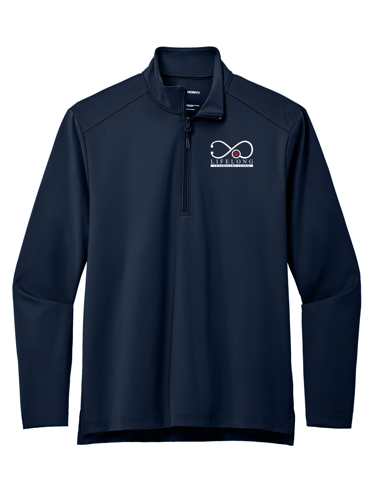 Lifelong - Navy Double Knit 1/4-Zip (LK880) - Men's/Women's