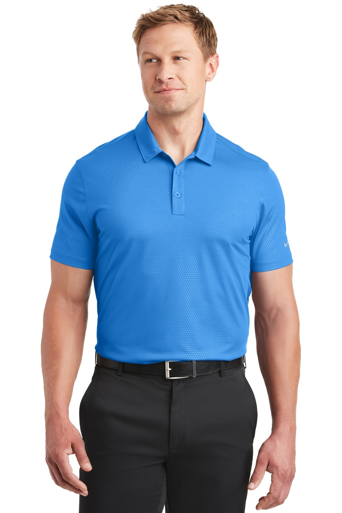Dri-FIT Embossed Tri-Blade Polo