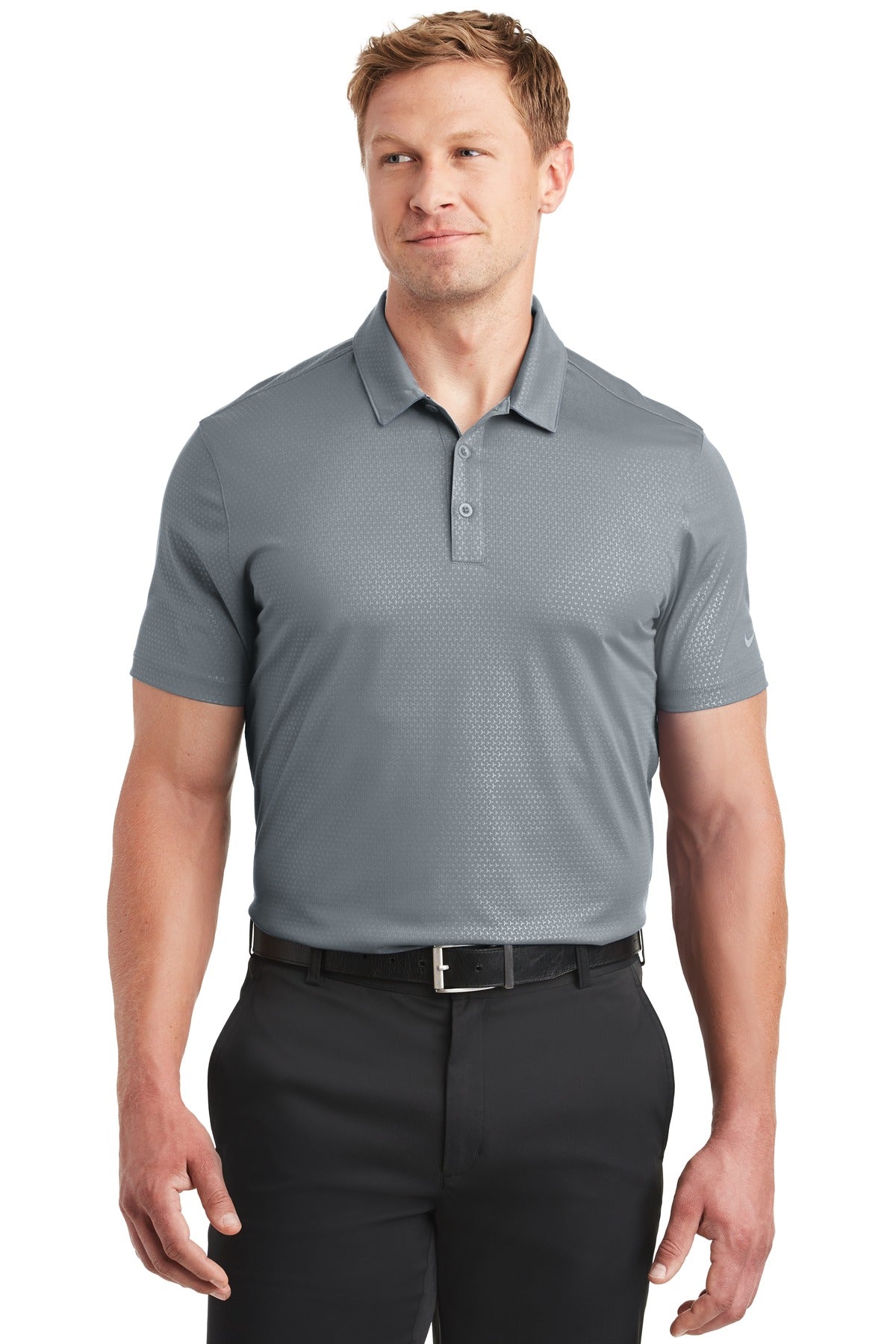 Dri-FIT Embossed Tri-Blade Polo