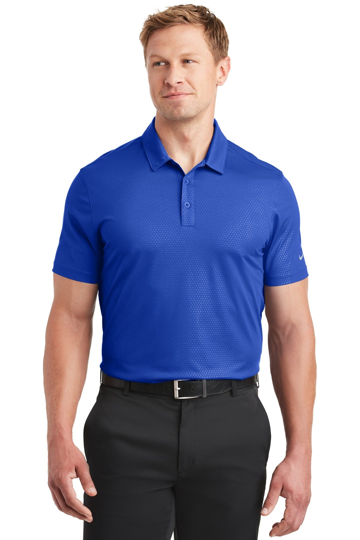 Dri-FIT Embossed Tri-Blade Polo
