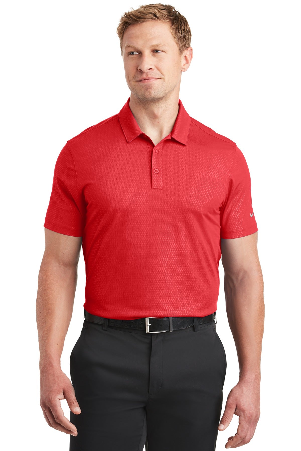 Dri-FIT Embossed Tri-Blade Polo
