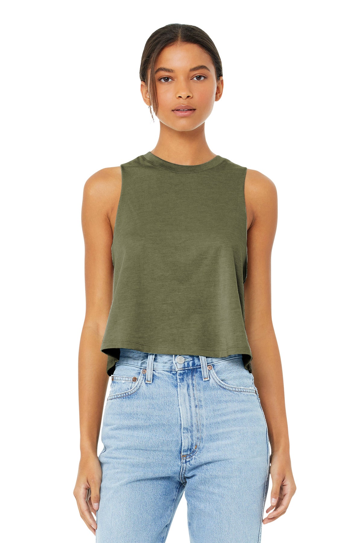 Women's Racerback Cropped Tank