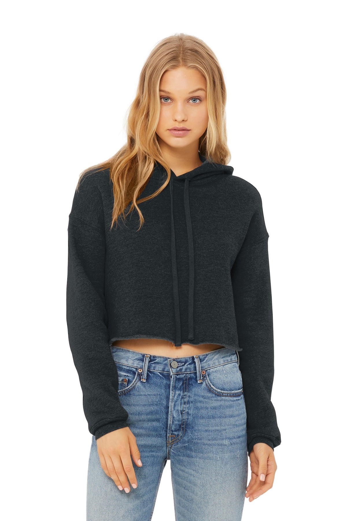 Women's Sponge Fleece Cropped Fleece Hoodie