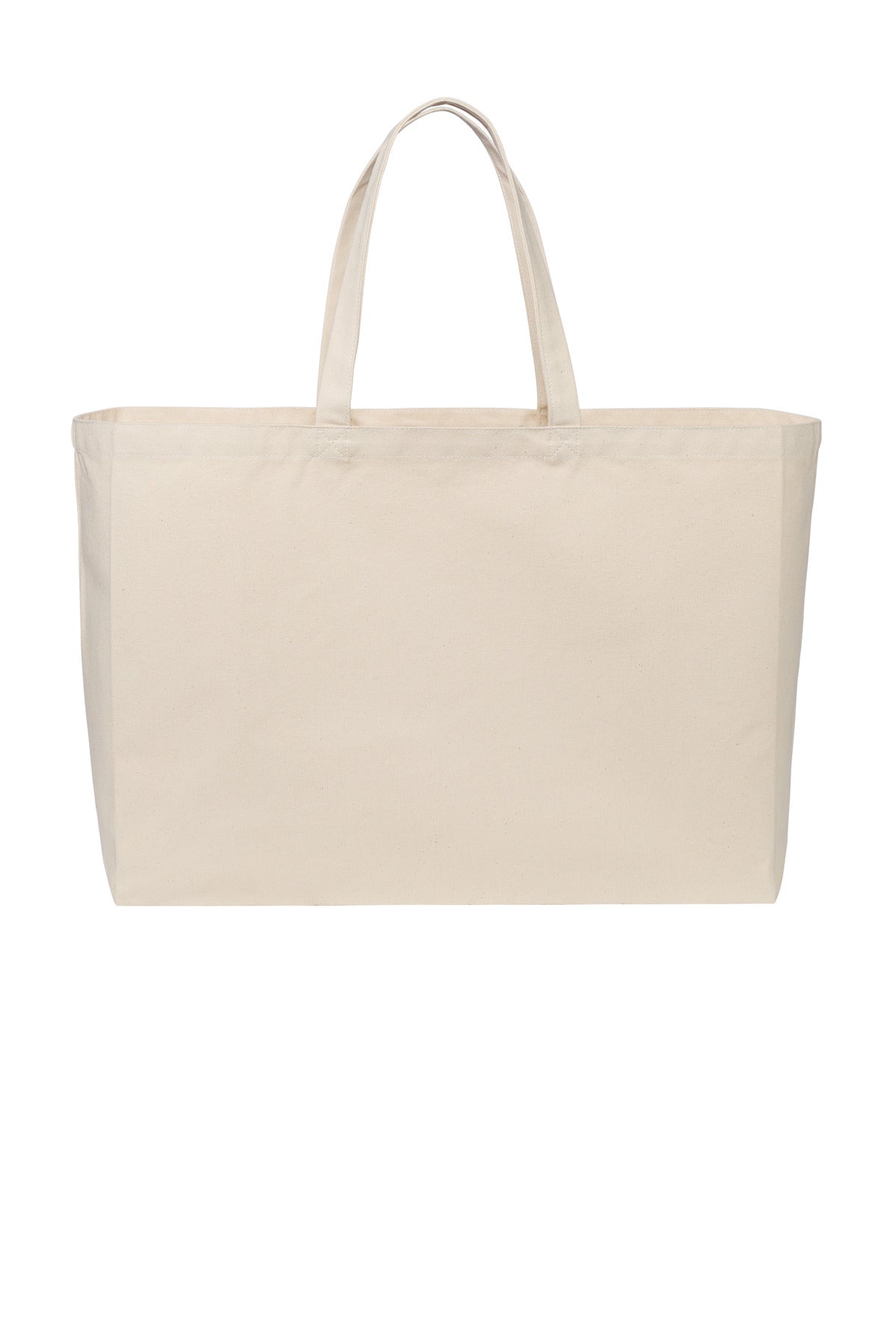 Cotton Canvas Jumbo Tote