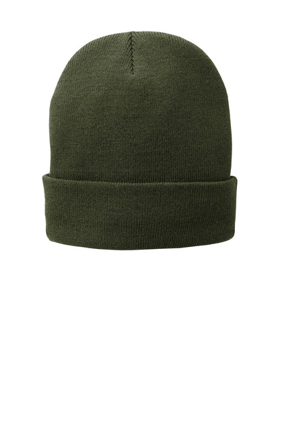 Fleece-Lined Knit Hat