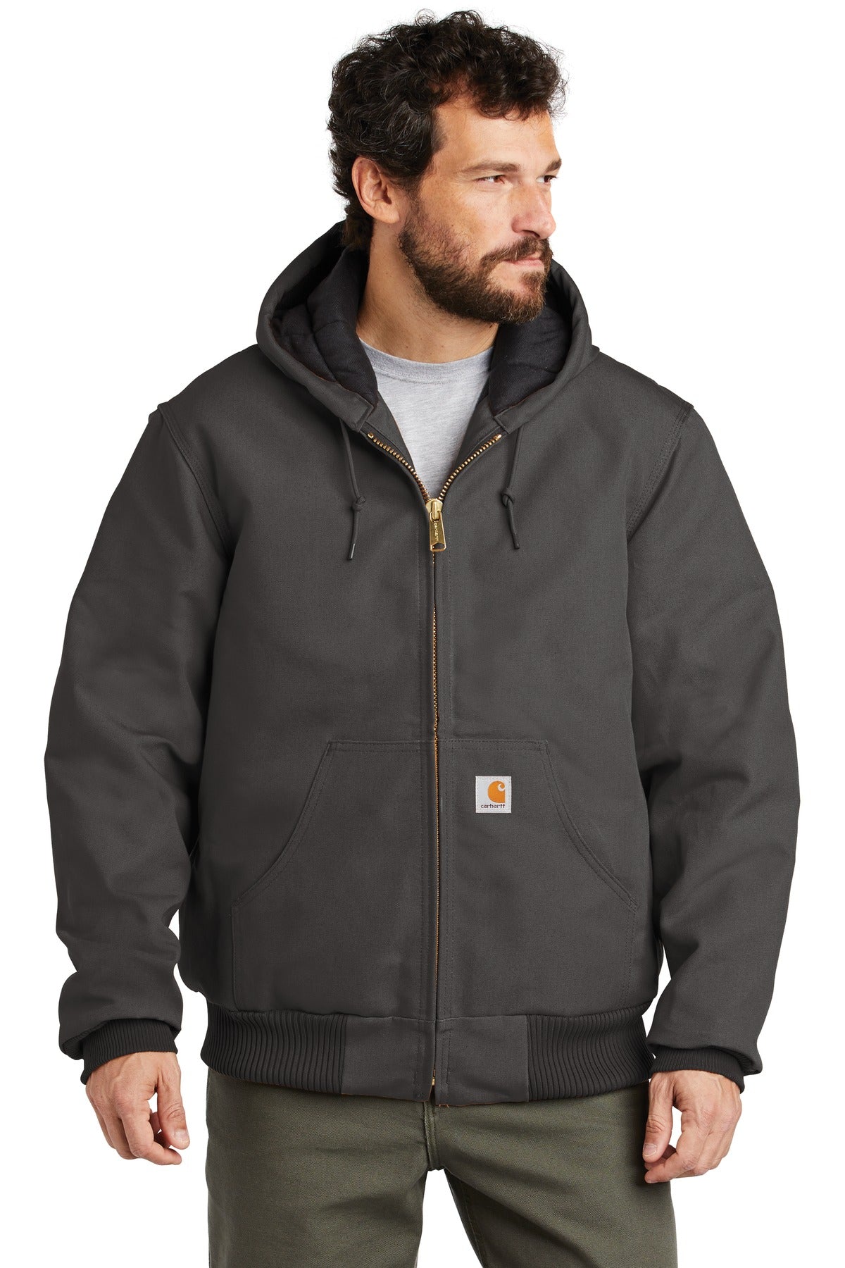 Quilted-Flannel-Lined Duck Active Jac