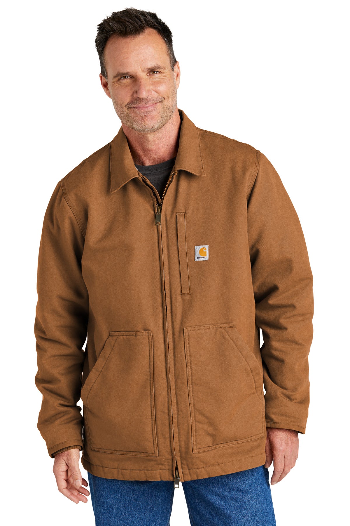 Tall Sherpa-Lined Coat