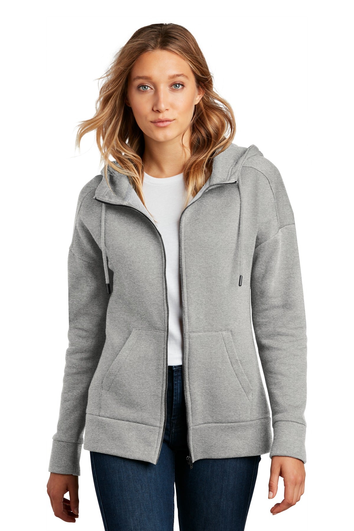 Women's Perfect Weight ® Fleece Drop Shoulder Full-Zip Hoodie