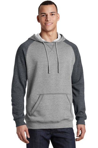 Young Mens Lightweight Fleece Raglan Hoodie