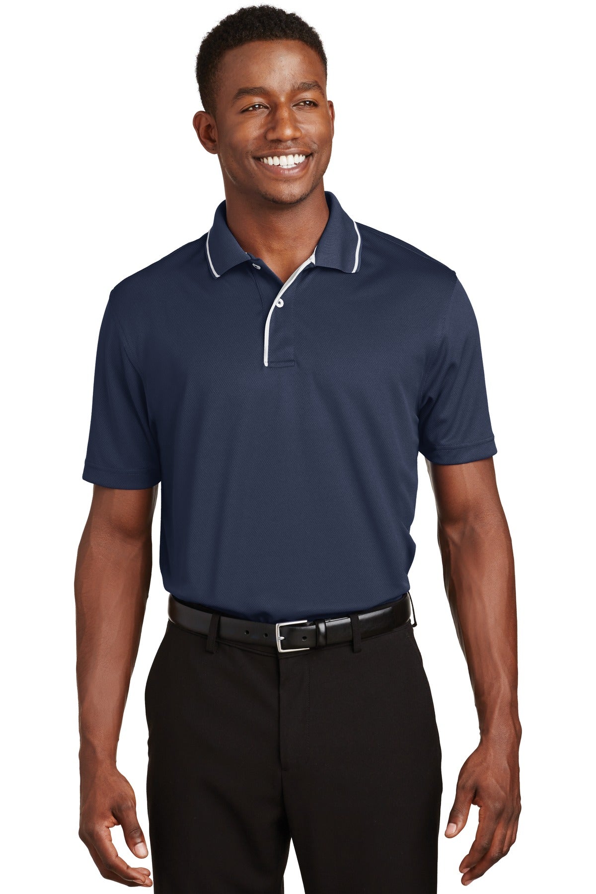Dri-Mesh® Polo with Tipped Collar and Piping