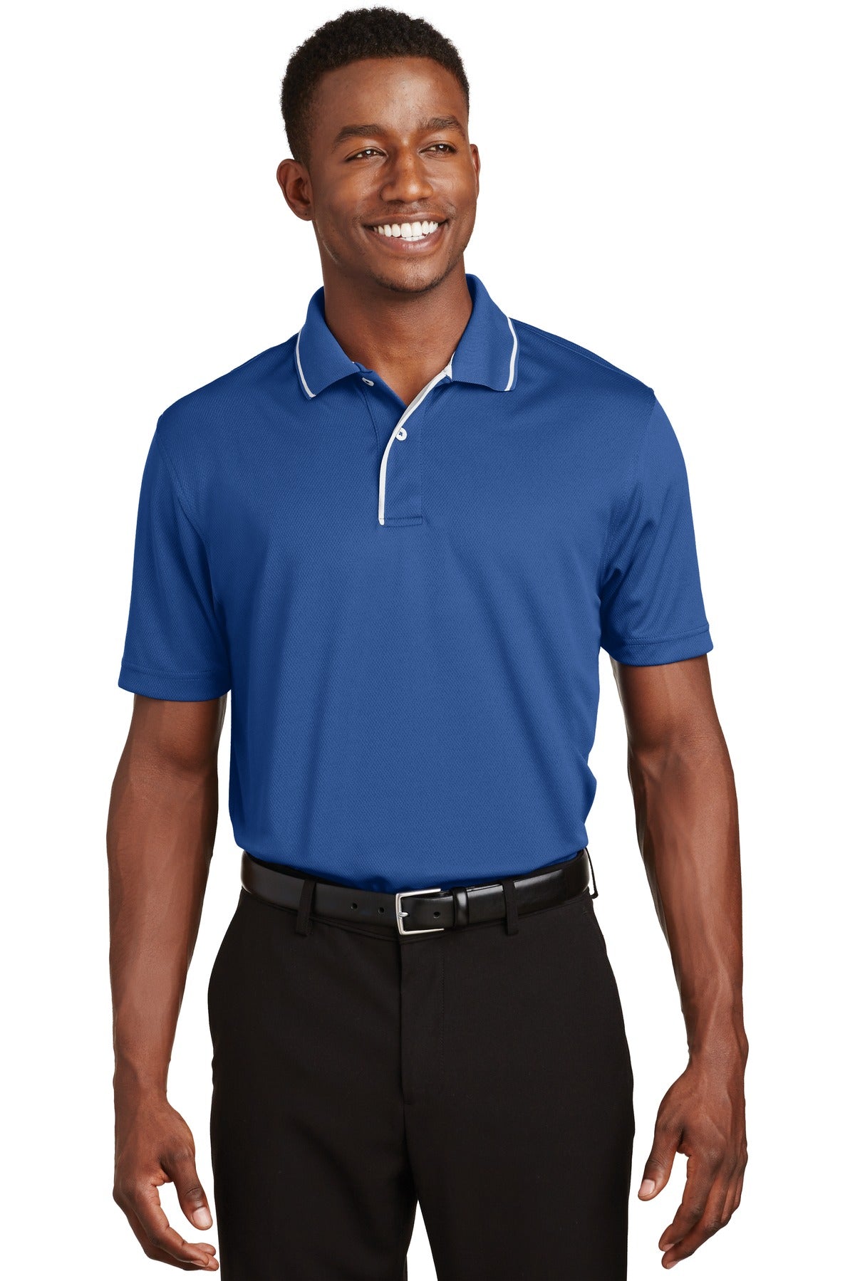 Dri-Mesh® Polo with Tipped Collar and Piping