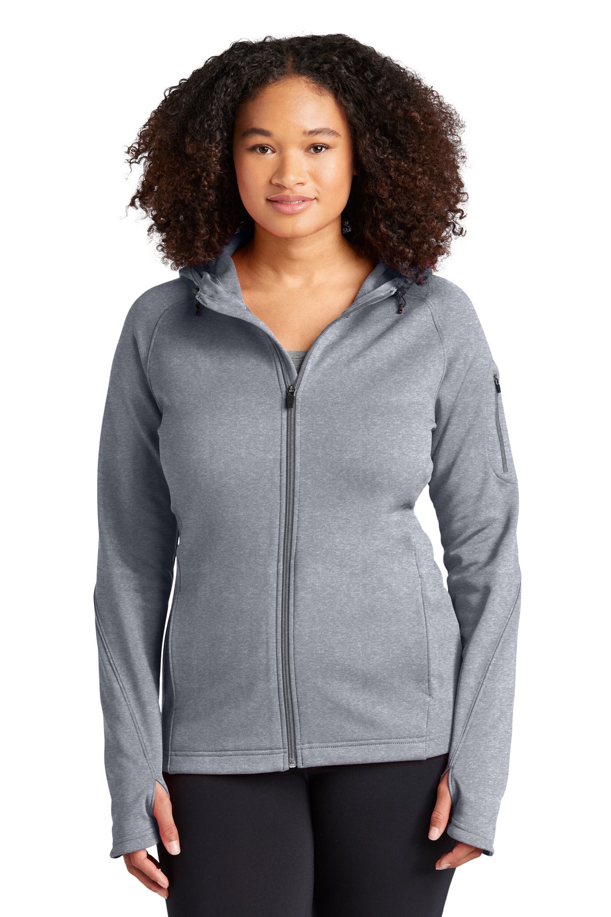 Ladies Tech Fleece Full-Zip Hooded Jacket