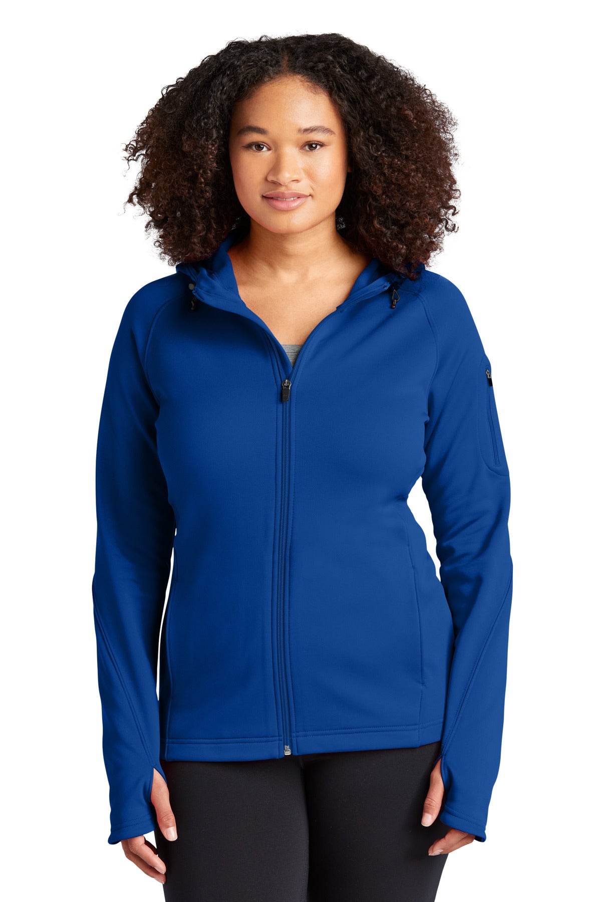Ladies Tech Fleece Full-Zip Hooded Jacket