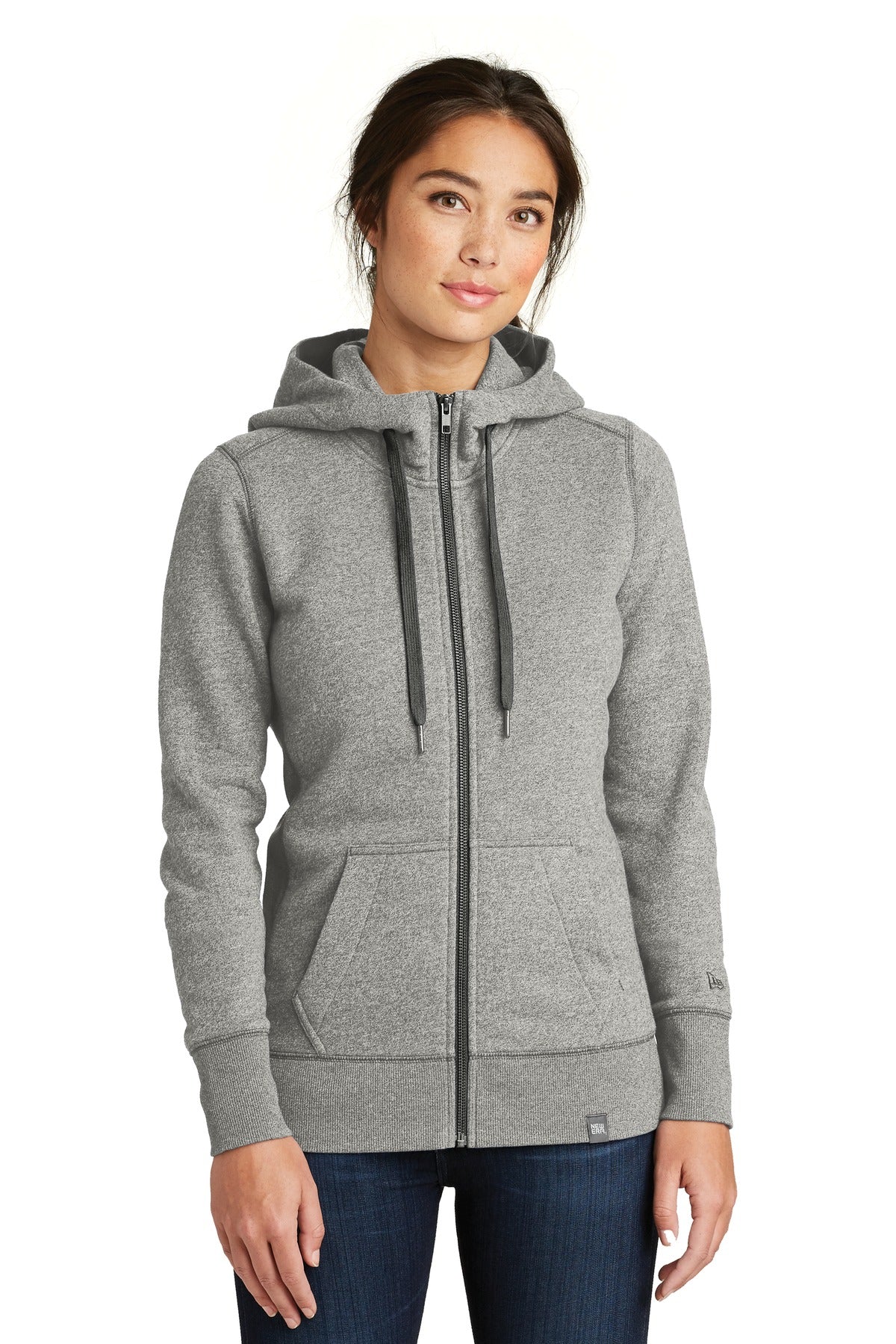 Ladies French Terry Full-Zip Hoodie