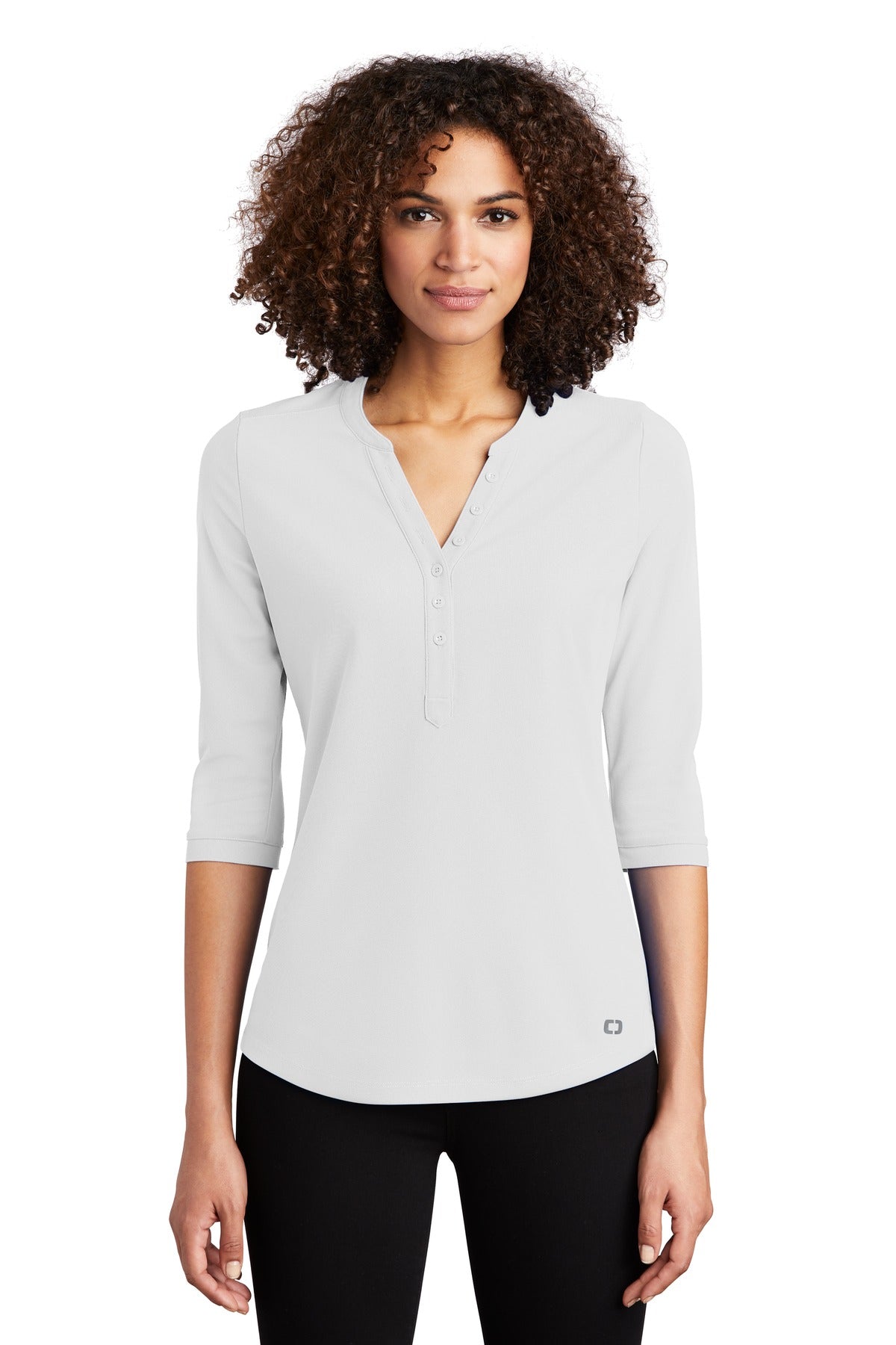Ladies Jewel Henley