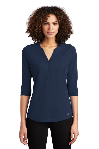 Ladies Jewel Henley