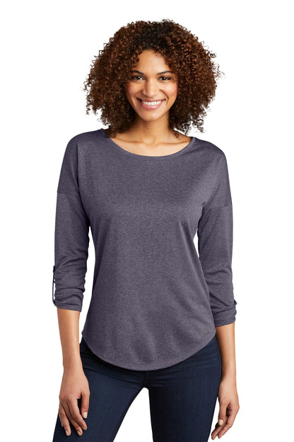 Ladies Gravitate Scoop 3/4-Sleeve
