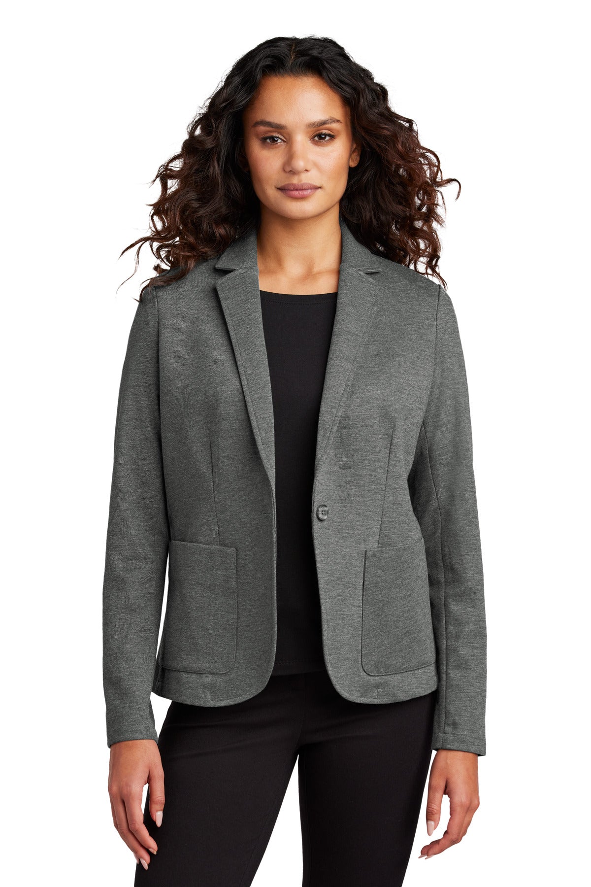 Women's Relaxed Knit Blazer