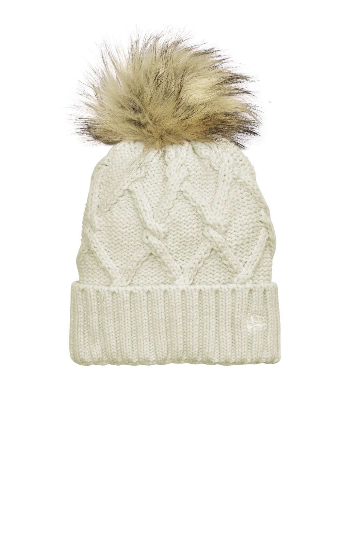 New Era® Faux Fur Pom Beanie