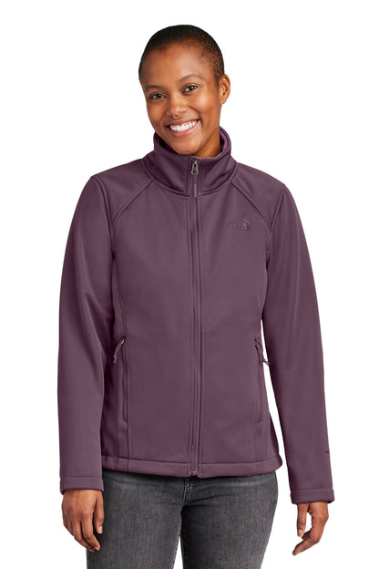Ladies Chest Logo Ridgewall Soft Shell Jacket