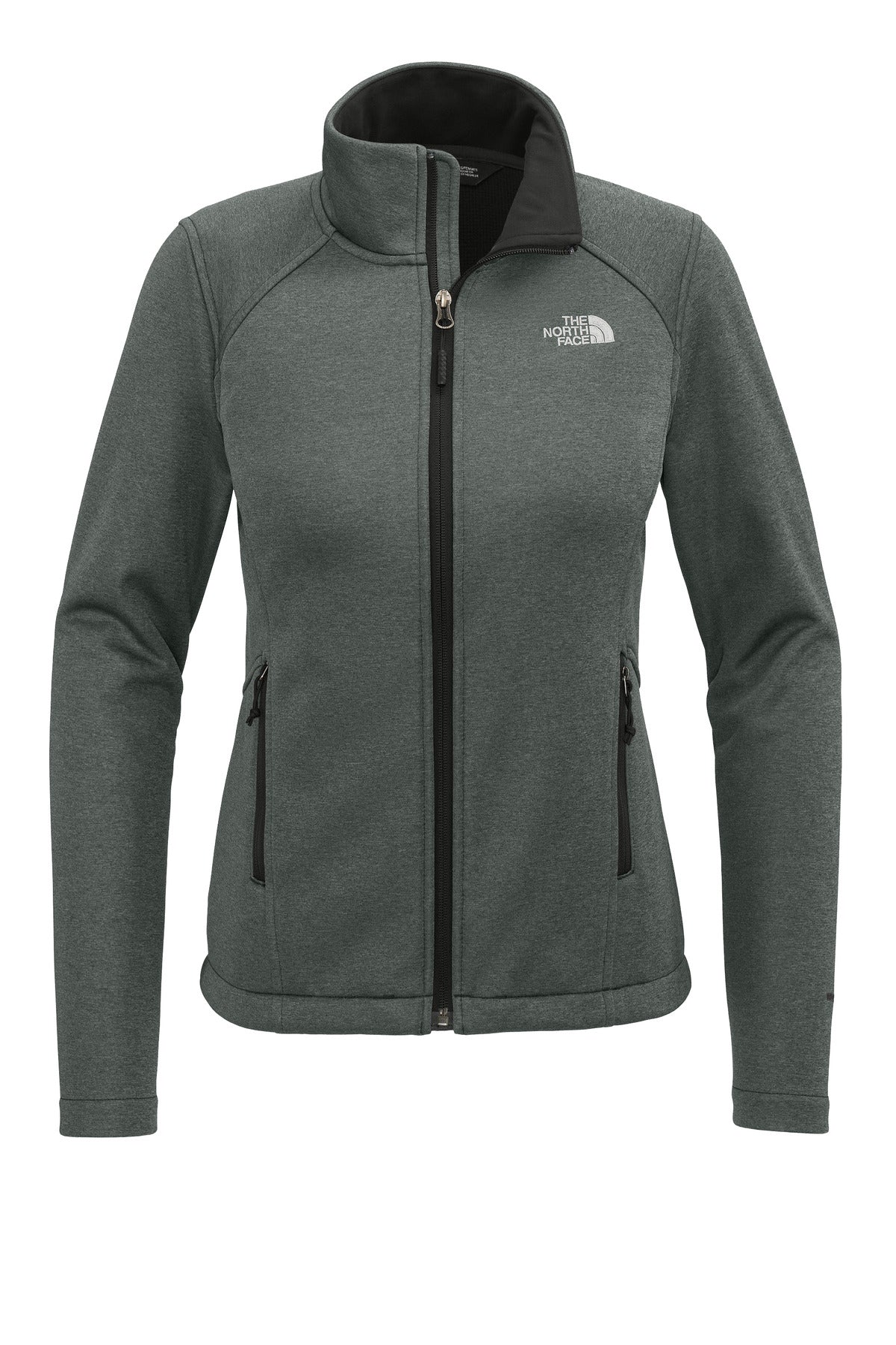 Ladies Chest Logo Ridgewall Soft Shell Jacket