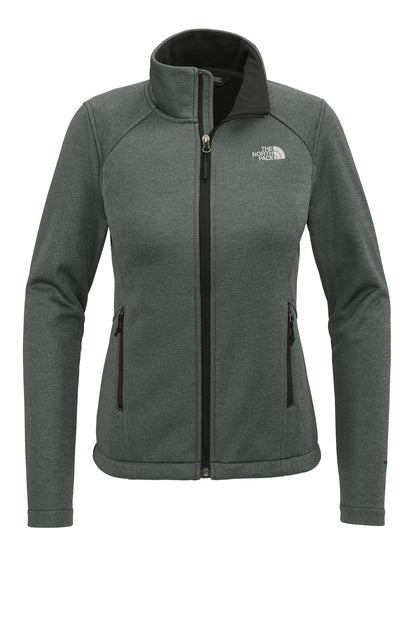 Ladies Chest Logo Ridgewall Soft Shell Jacket