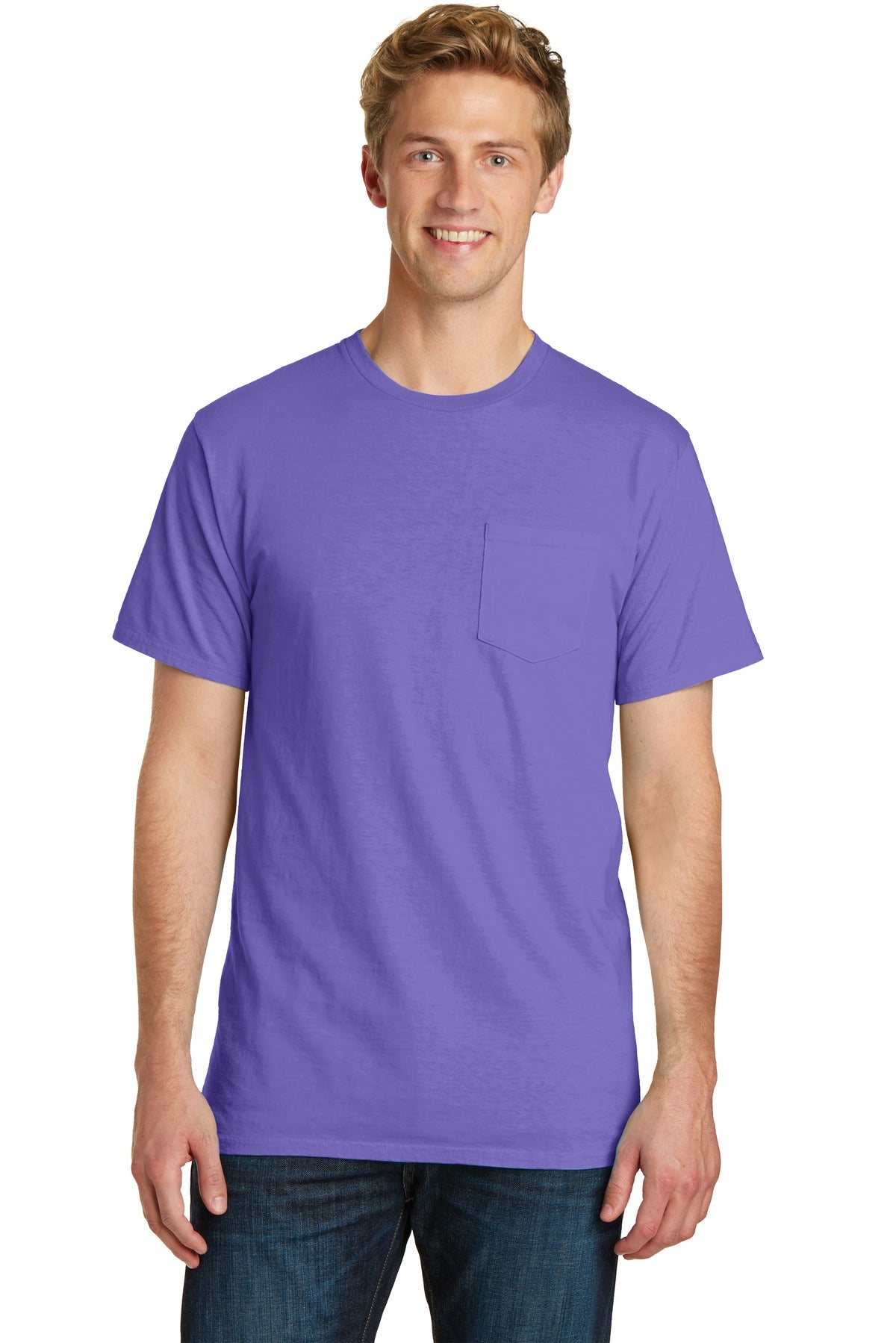 Beach Wash® Garment-Dyed Pocket Tee