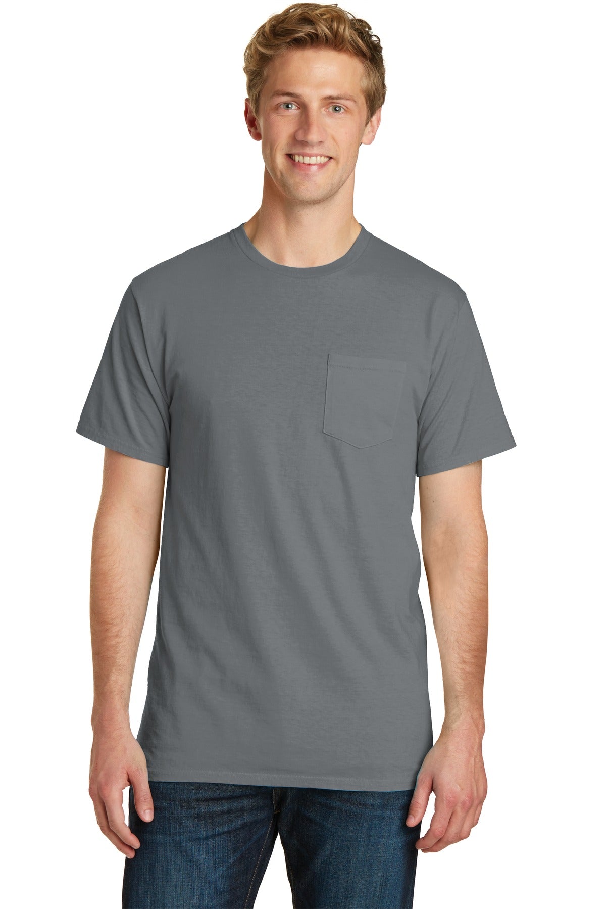 Beach Wash® Garment-Dyed Pocket Tee