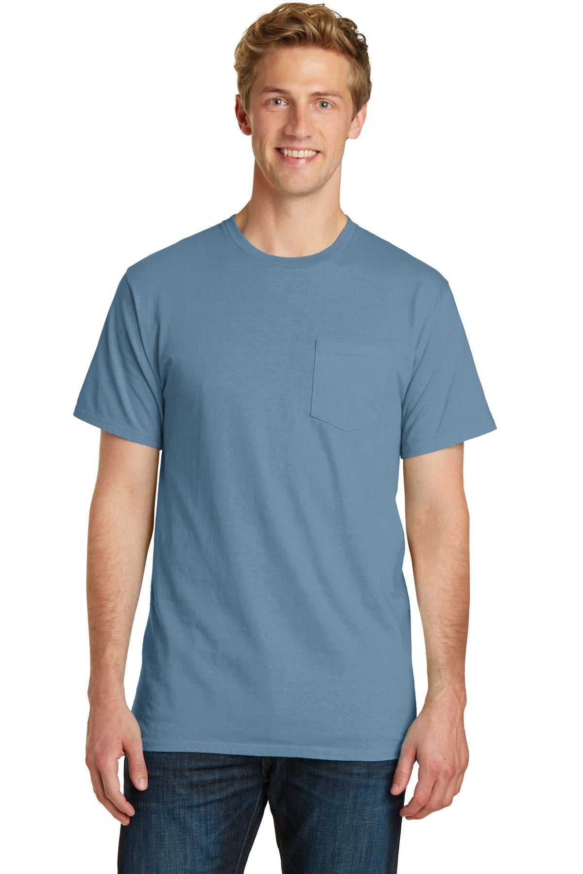 Beach Wash® Garment-Dyed Pocket Tee