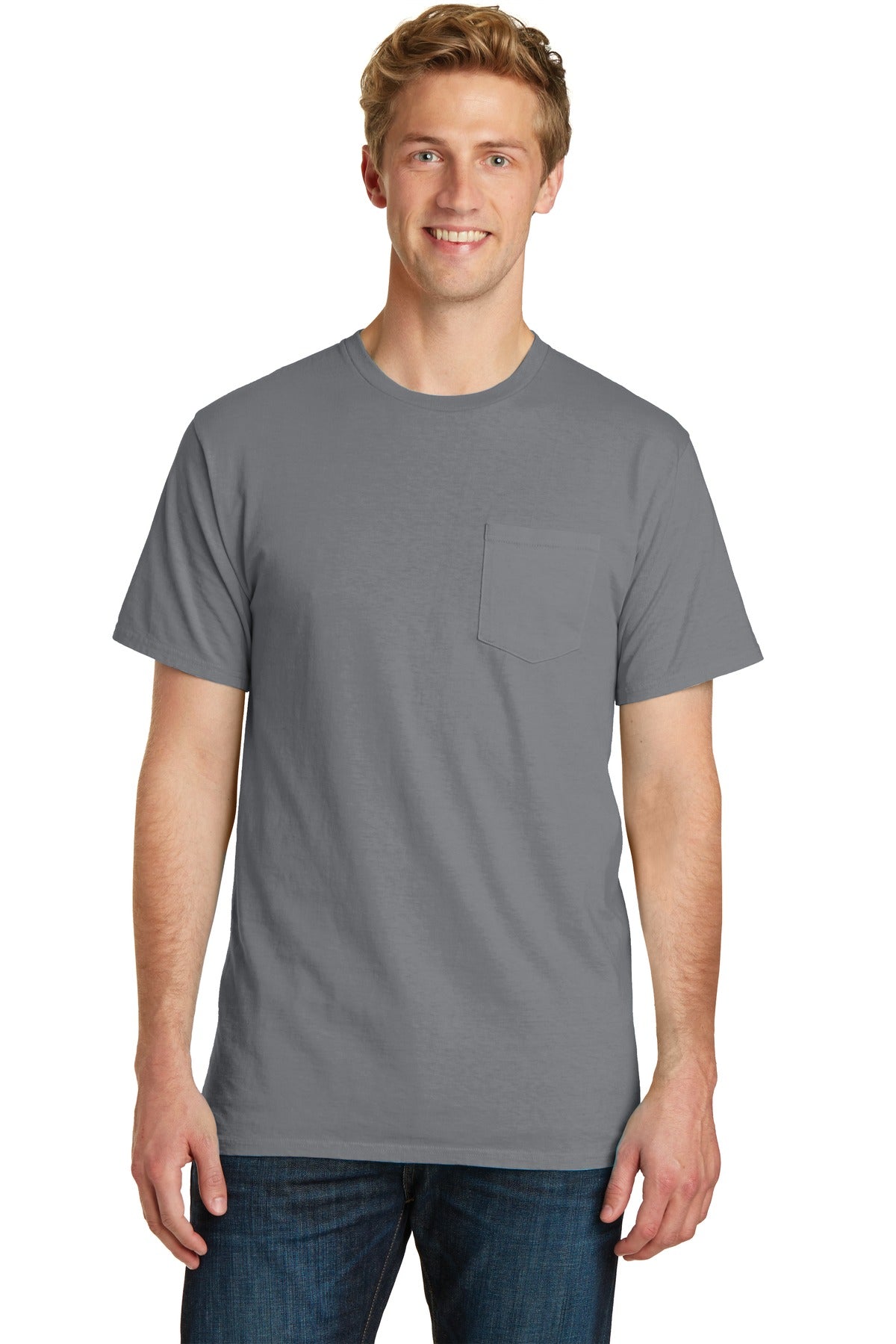 Beach Wash® Garment-Dyed Pocket Tee