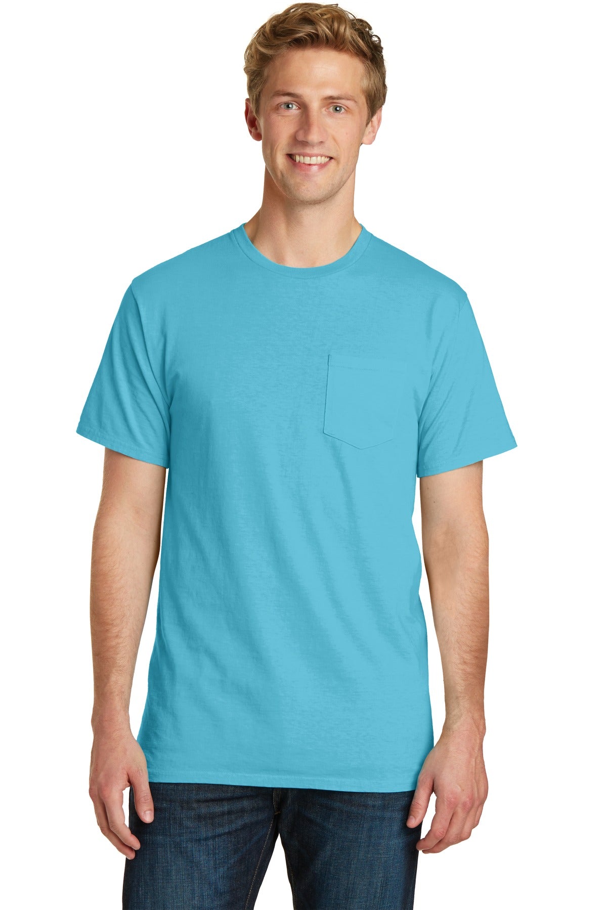 Beach Wash® Garment-Dyed Pocket Tee