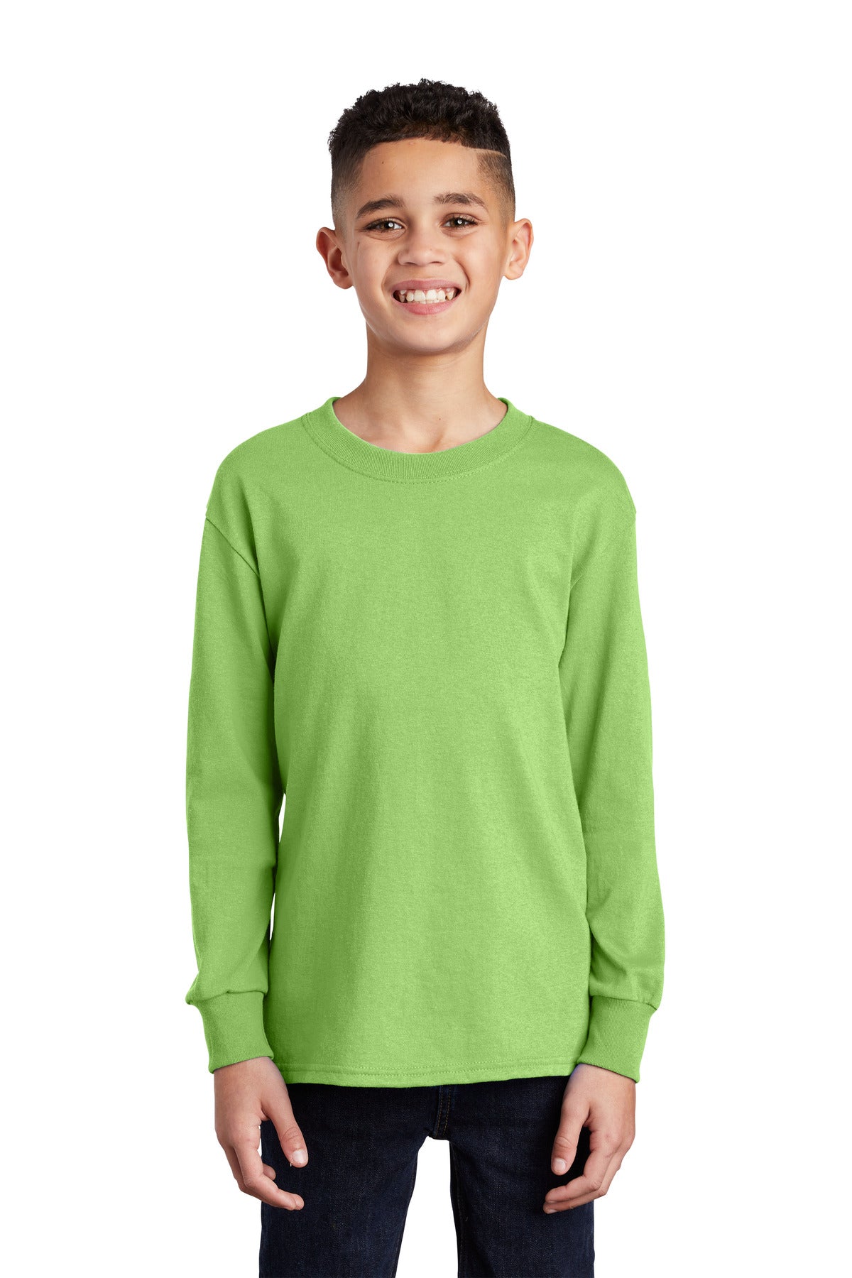 Youth Long Sleeve Core Cotton Tee