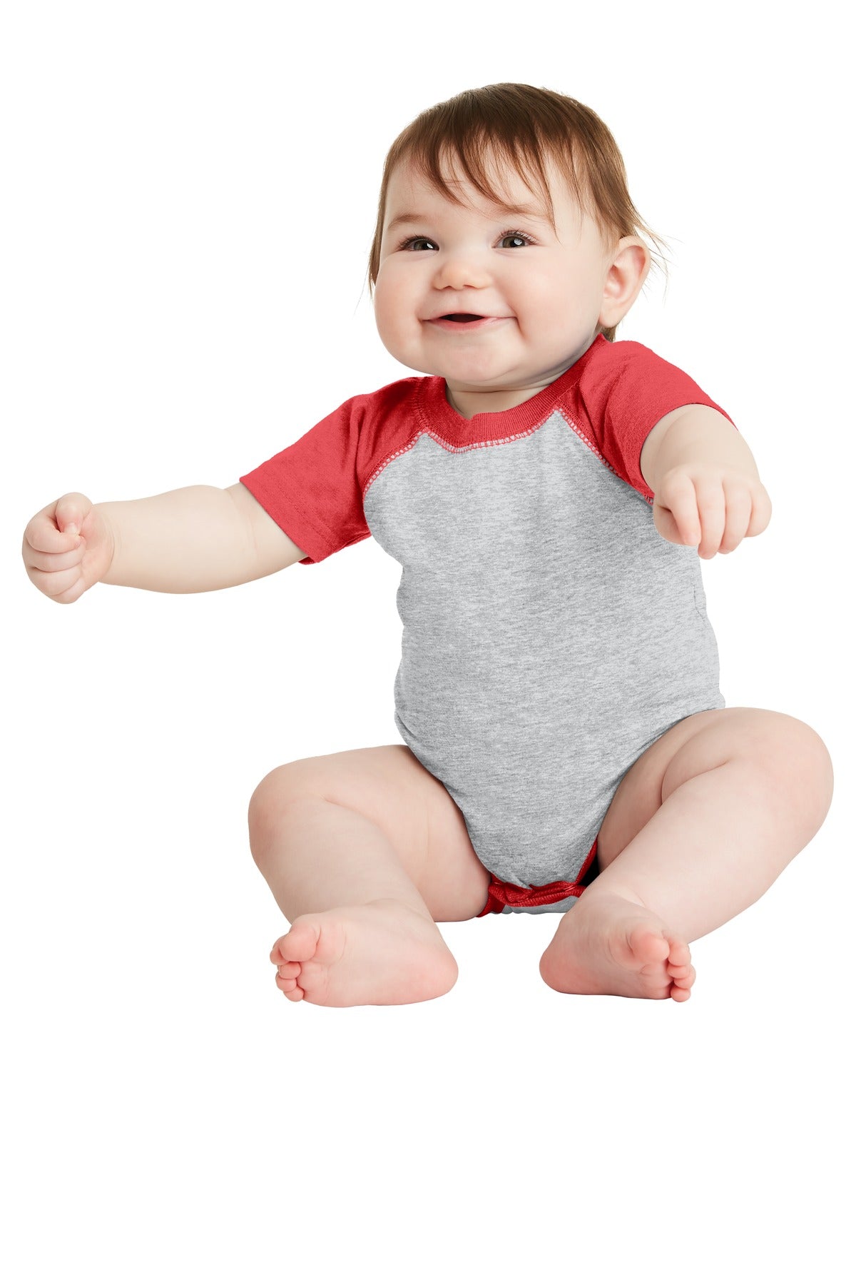 Infant Baseball Fine Jersey Bodysuit