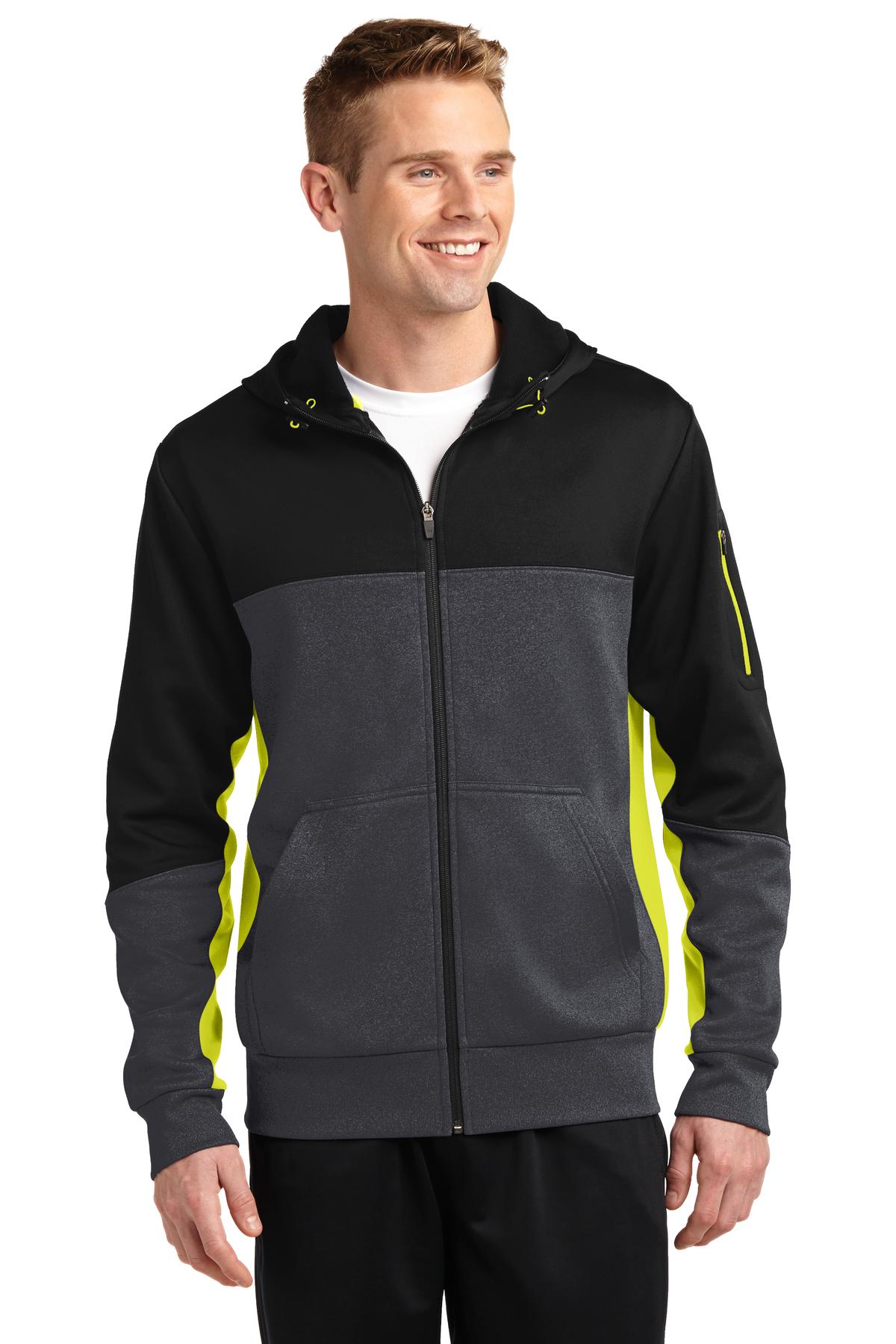 Tech Fleece Colorblock Full-Zip Hooded Jacket