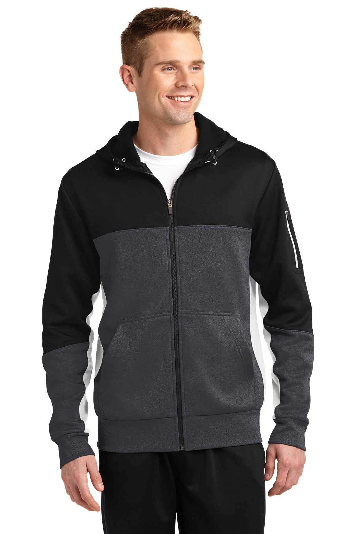Tech Fleece Colorblock Full-Zip Hooded Jacket