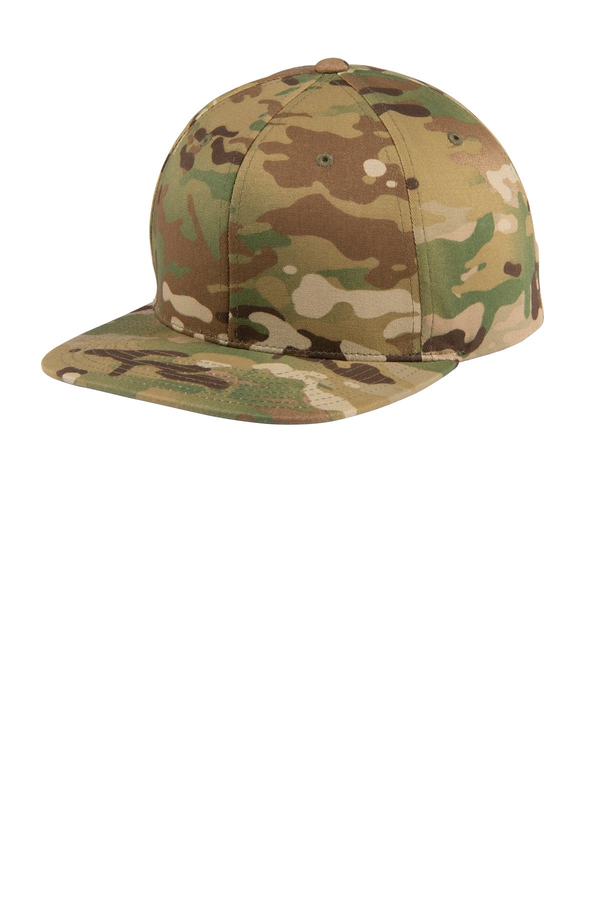 Yupoong® Flat Bill Snapback Cap