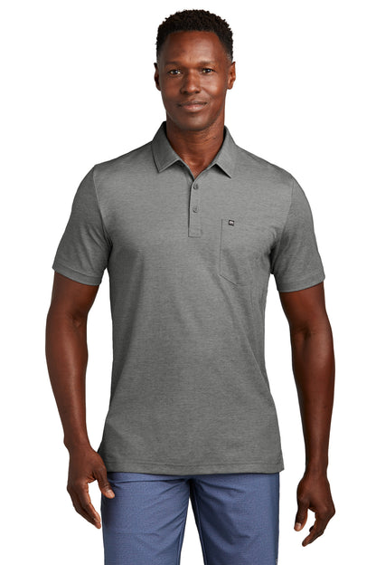Oceanside Heather Pocket Polo