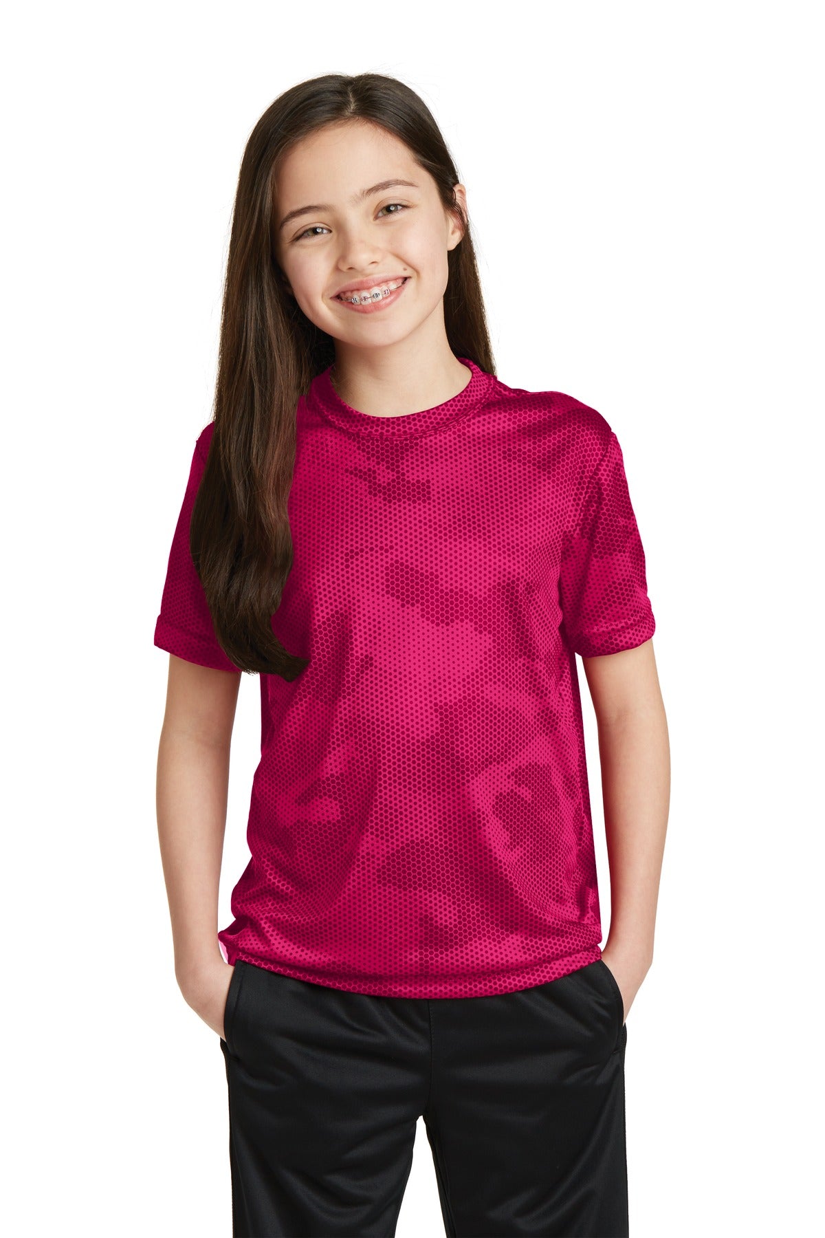 Youth CamoHex Tee
