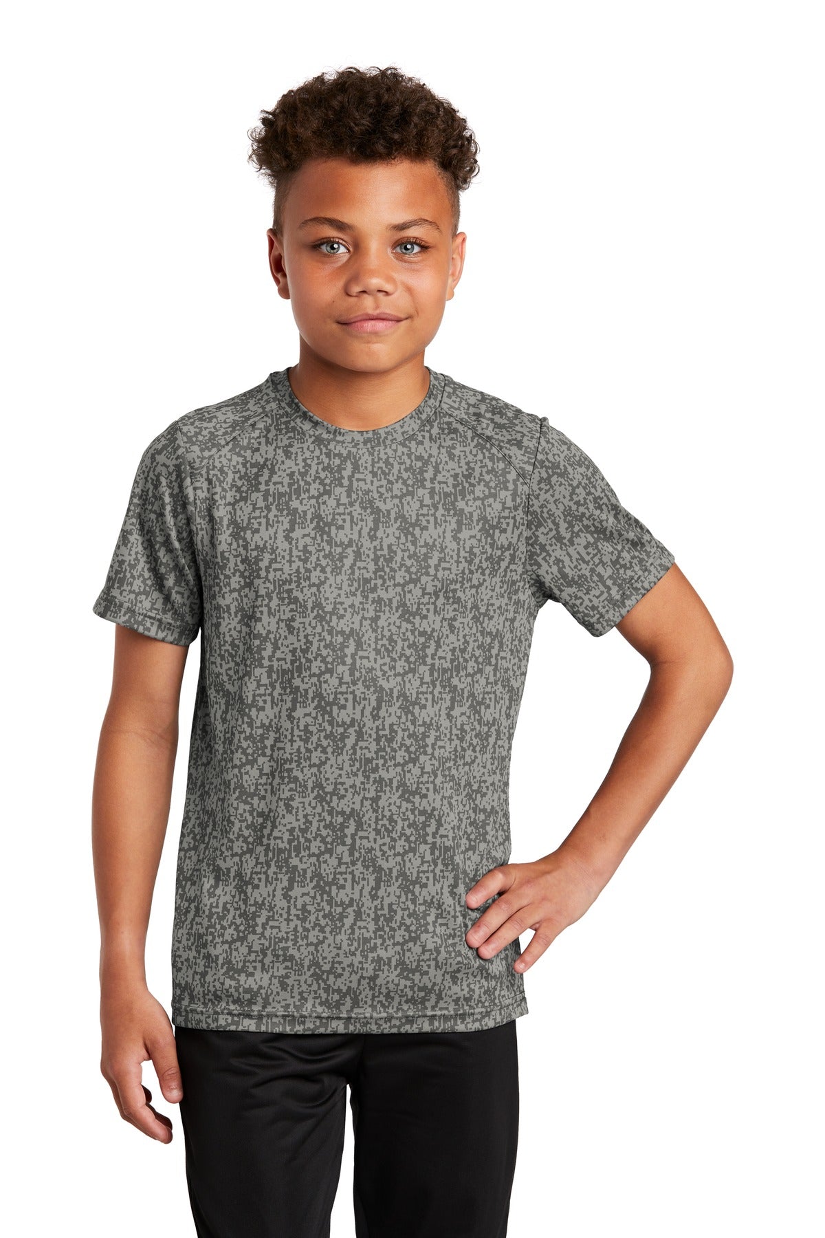 Youth Digi Camo Tee